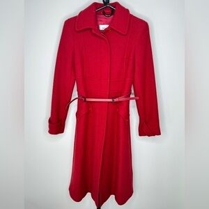 Max Mara Red Trench Coat - Timeless Elegance 🌹